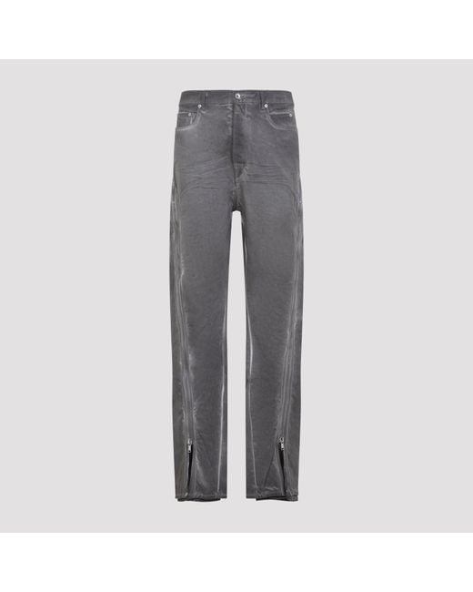 Rick Owens Gray Drkshdw Bolan Banana Jeans for men