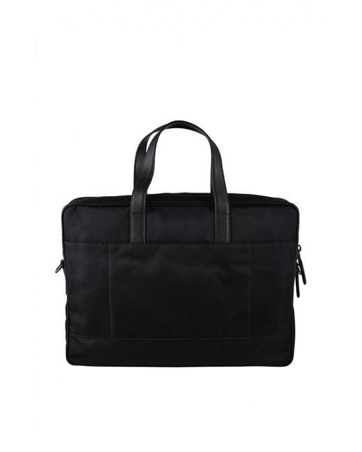 Prada Black Re Nylon Briefcase for men