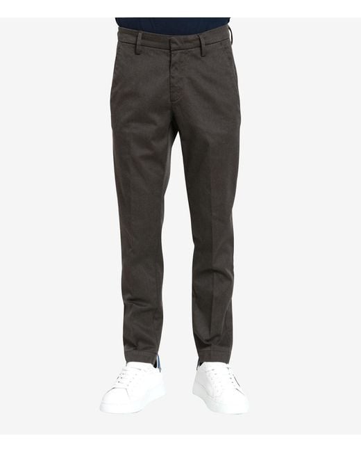 BRO-SHIP Gray Trousers for men