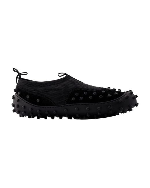 Sunnei Black Millechiodi Sneakers for men