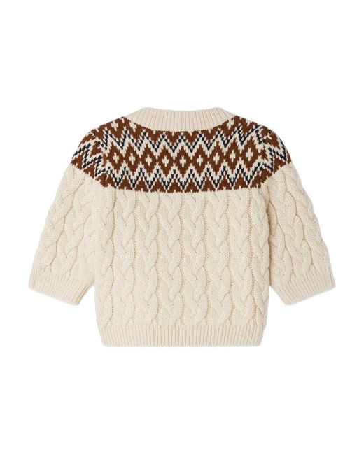 Bonpoint White Pull "Joshua"