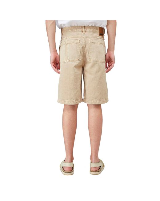 Jacquemus Natural Denim Shorts for men