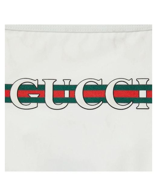 Gucci White Body Logo