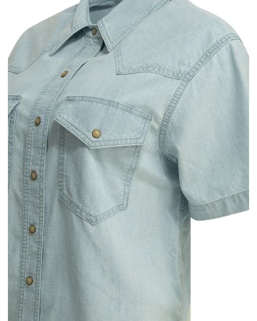 Filson Blue "Western" Casual Shirt