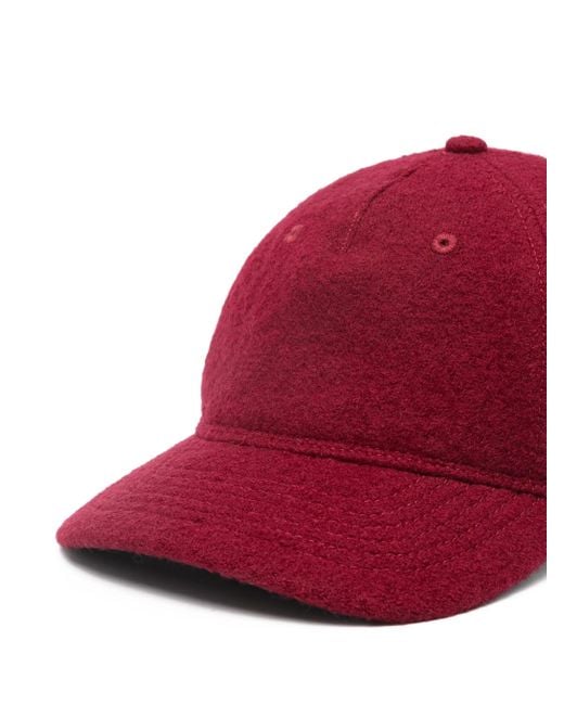 Arte' Black Boiled Wool Cap for men