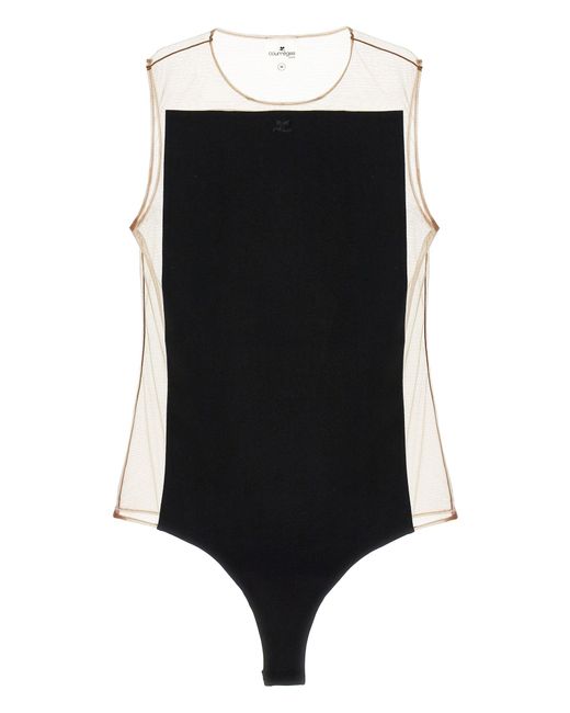 Corpi Di "Illusione" Di Courrreges di Courreges in Black da Uomo
