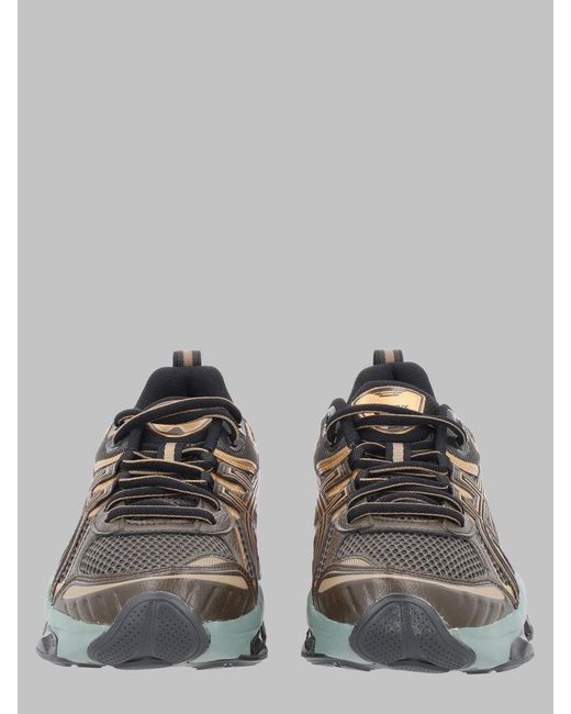 Asics Gray Quantum Kinetic Sneakers