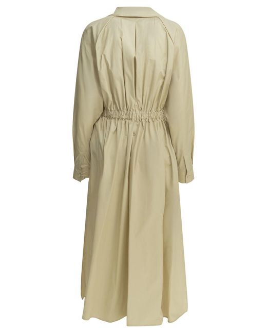 Max Mara Natural Long Chemise Dress