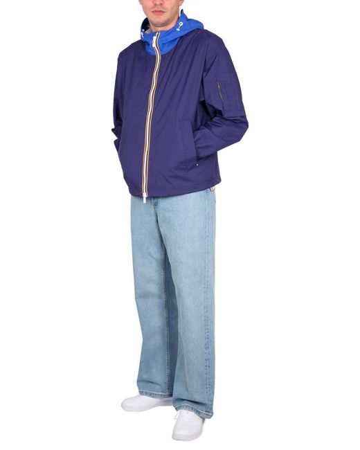 K-Way Blue Claudey Jacket