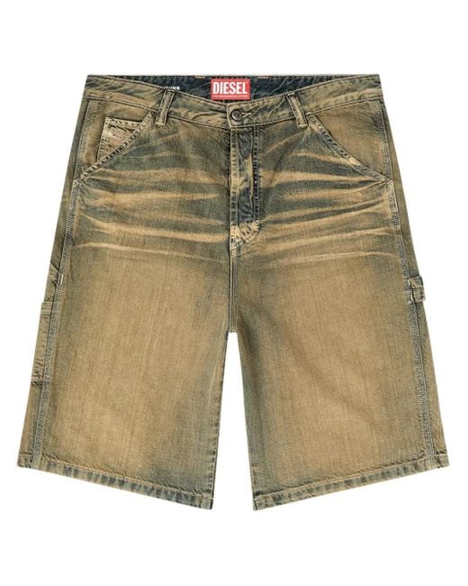 DIESEL D Livery Shorts in het Green