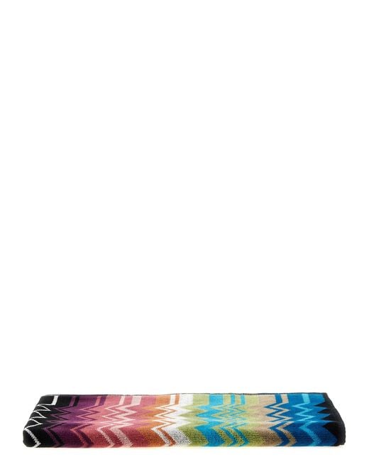 Missoni White 'Giacomo' Towel