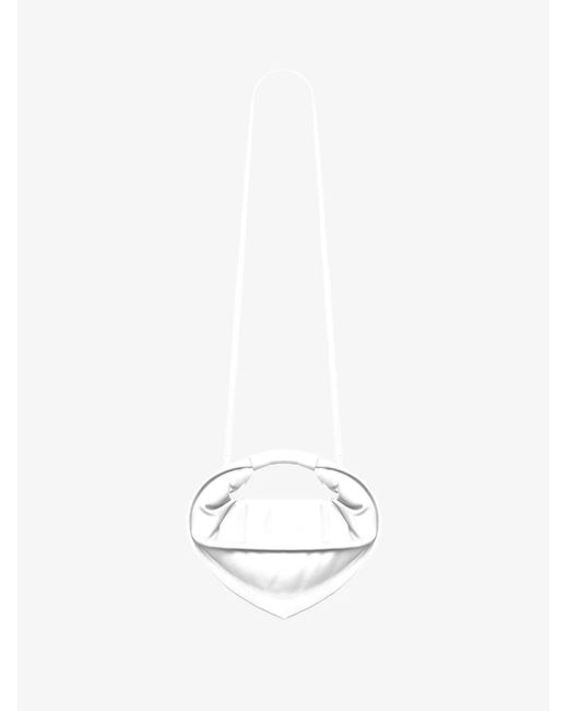 FEDERICO CINA White Mini Tortellino Tote Bag