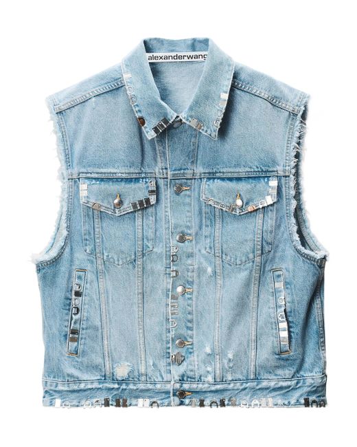 Alexander Wang I'm Ik Zal Het Niet Kunnen Doen. in het Blue