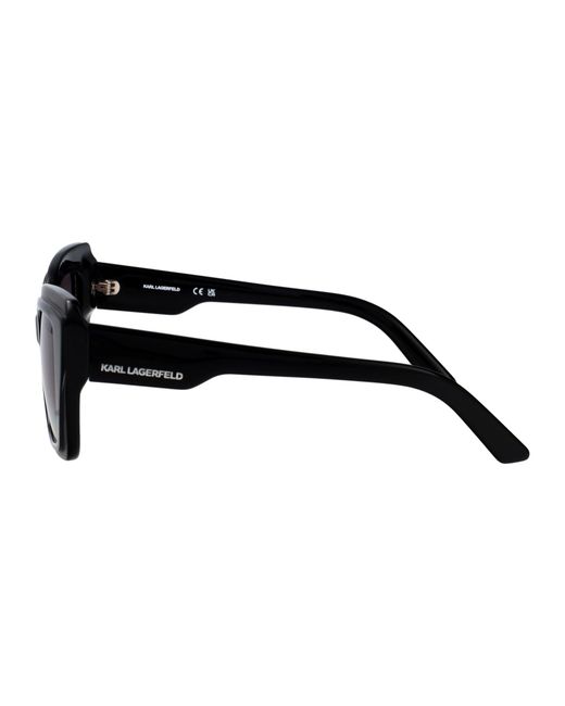 Karl Lagerfeld Black Acetate Sunglasses