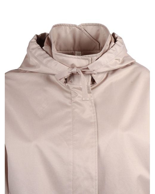 DUNO Natural Loose Fitting Hooded Jacket