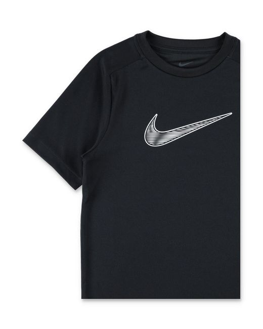 Nike Black T Shirts And Polos