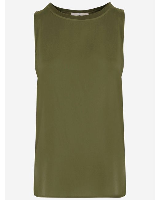 Q-WINS Green Sleeveless Top