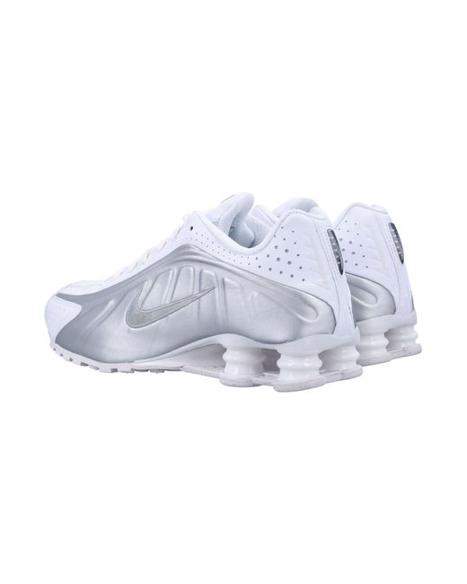 Nike White Shox R4 Running