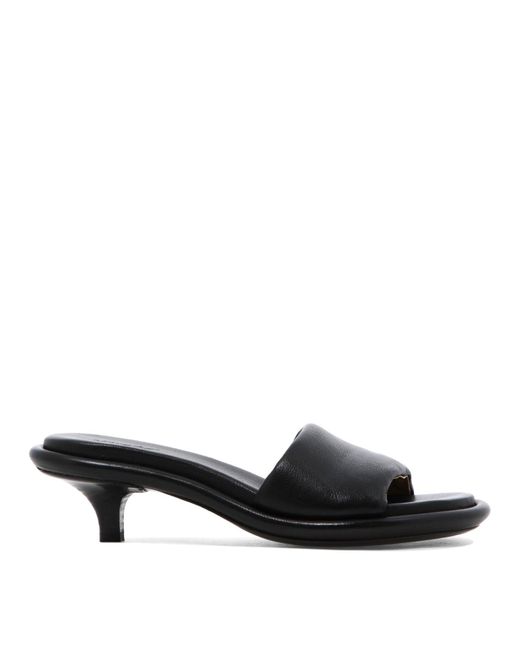 Marsèll Black Spilla Sandals