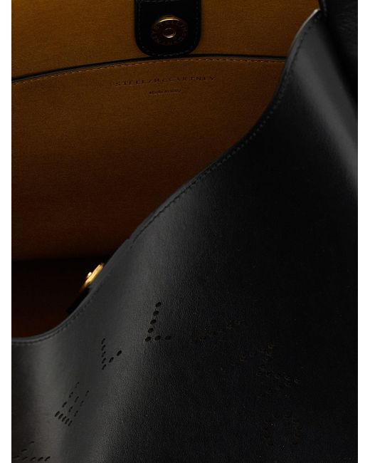 'Hobo' grand sac à bandoulière Stella McCartney en coloris Black