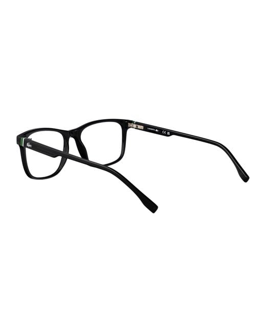 Lacoste Black Acetate Glasses for men