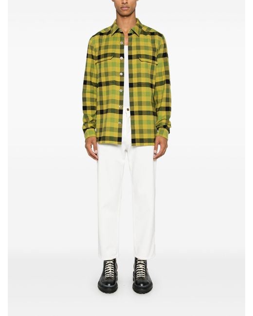Golden Goose Deluxe Brand White Loose Fit Denim Jeans for men