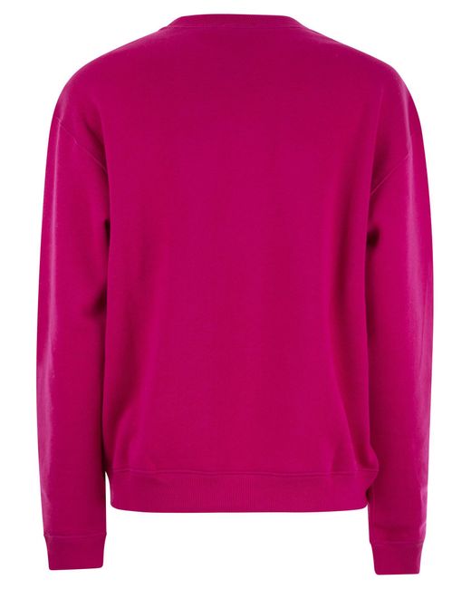 Polo Ralph Lauren Pink Crewneck -Baumwoll -Sweatshirt