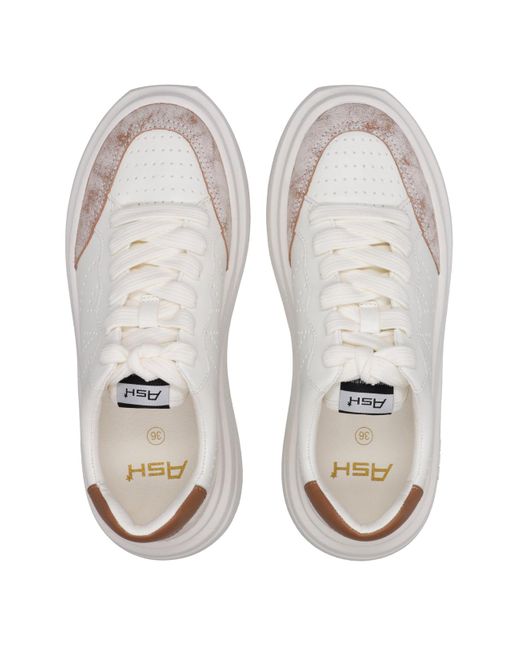 Ash White Asche -Turnschuhe