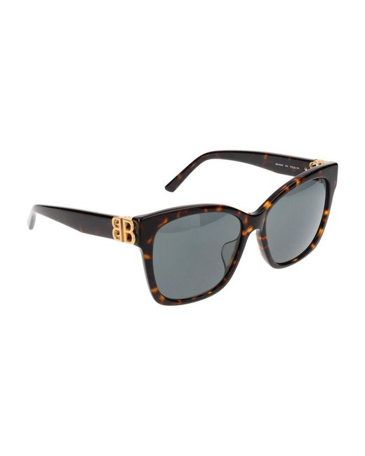 Balenciaga Black Sunglasses Bb0102 Sa /16/145 for men