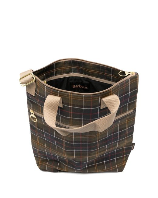 Barbour Black Transport Tote Bag