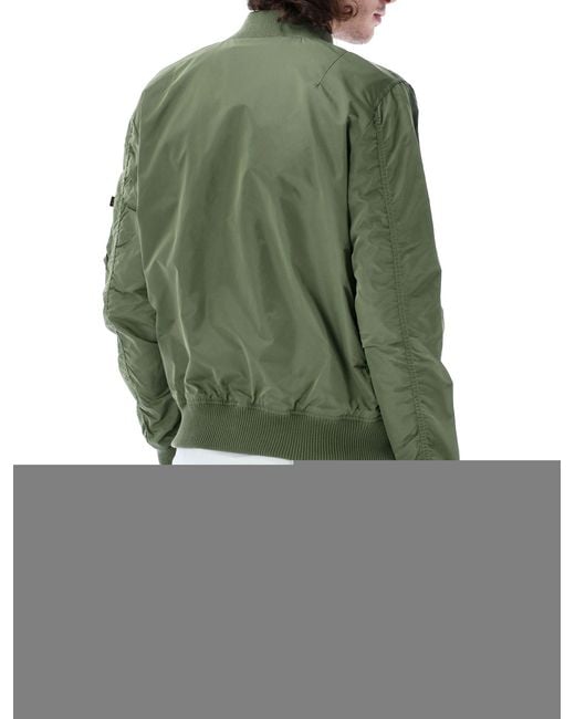 Alpha Industries Green Ma-1 Tt Jacket for men