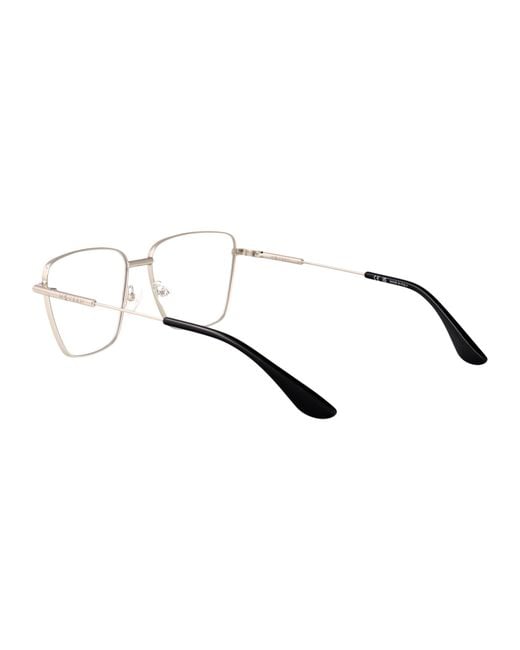 McQueen Multicolor Metal Optical Glasses