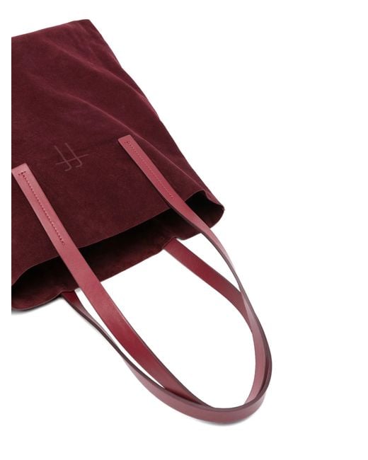 Forte_forte Red "My Musa" Shopper Grande Suede