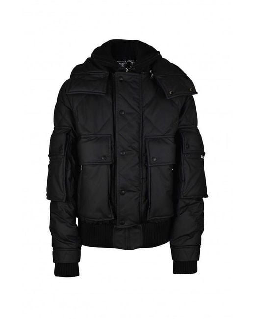 Balmain Black Down Jacket
