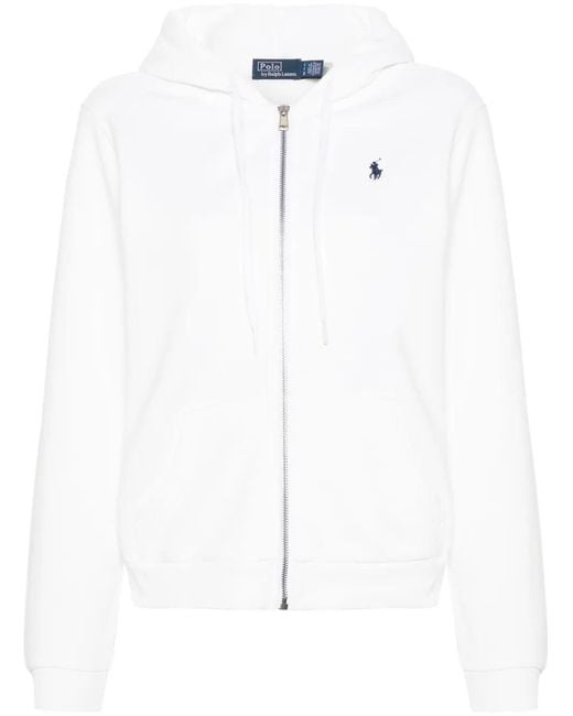 Ralph Lauren Blue Prl Fz Long Sleeve Sweatshirt