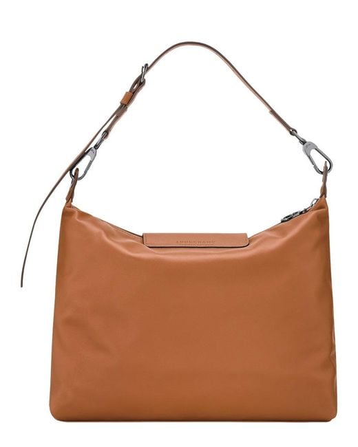 Longchamp Brown "Hobo Le Pliage Xtra" Bag
