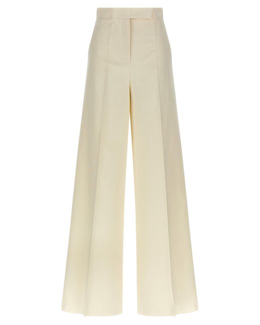 Max Mara White 'Finish' Pants