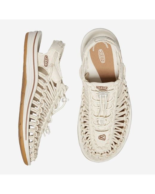 Keen Natural Uneek Canvas Sandals
