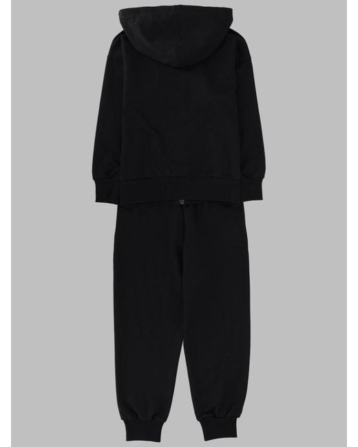 Moschino Black Hooded Tracksuit