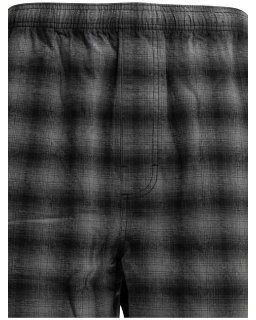Stussy Gray Cotton Shorts for men