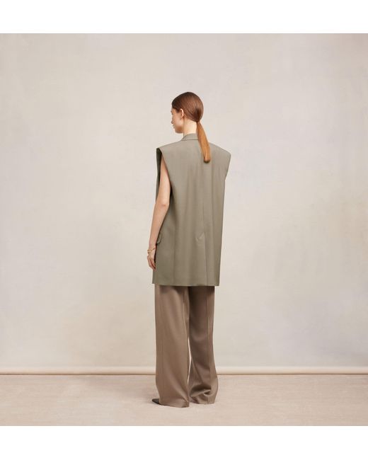 AMI Coats Beige in het Natural