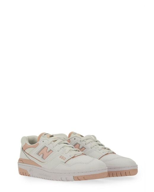 New Balance White Sneaker 550
