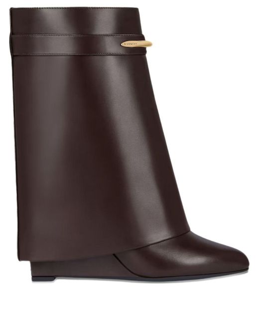 Givenchy Brown Heel Ankle Boot 95Mm