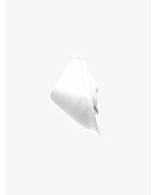 FEDERICO CINA White Mini Tortellino Tote Bag