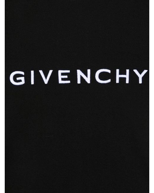Givenchy Black T Shirt Logo