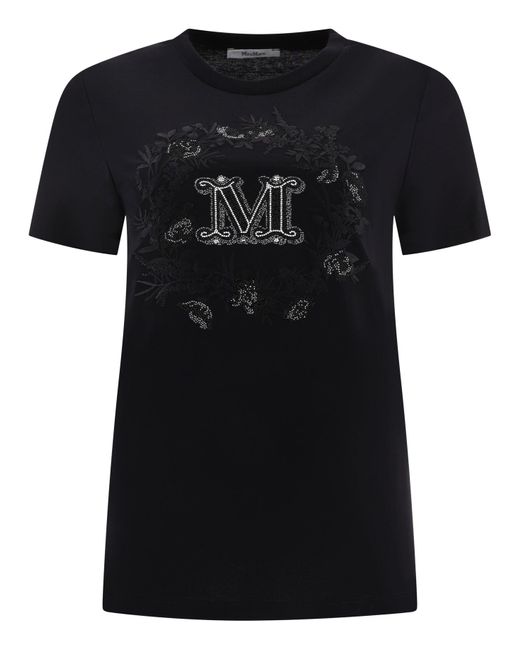 Max Mara "elmo" T -shirt in het Black