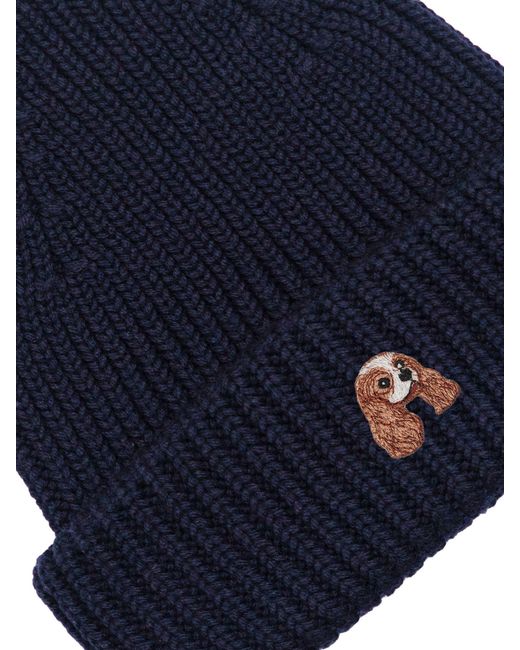 PELO FOUNDATION Blue Merinos Hat 13005Navy for men