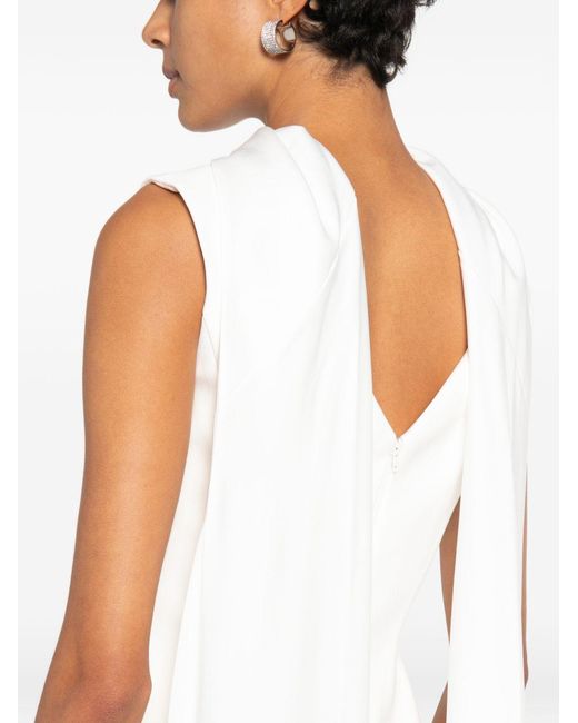 Solace London White Annie Maxi Dress