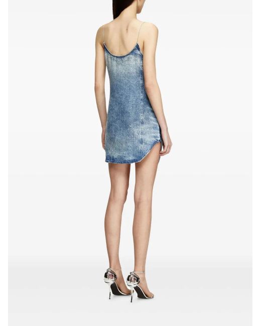 DIESEL Blue 'De-Dra-Short-Fsg' Dress