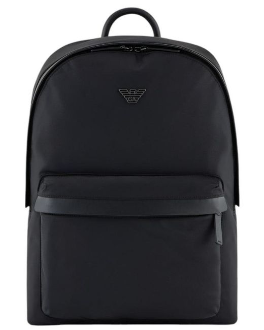 Emporio Armani Roundshape in Black for Men | Lyst UK
